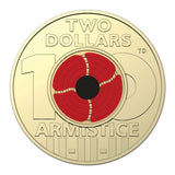 2018 Armistice $2 Dollar Uncirculated Coin