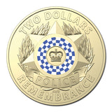 2019 Police Remembrance $2 Dollar Uncirculated Coin