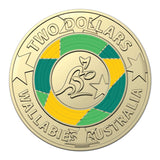 2019 Wallabies $2 Dollar Uncirculated Coin