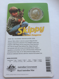 2020 Skippy The Bush Kangaroo 50c Carded Coin