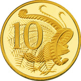 2012 10c Mini Gold Proof Coin
