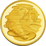 2012 20c Mini Gold Proof Coin