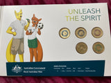 2020 Tokyo Olympic Team $2 Dollar 5 Coin Set - Woolworths