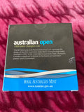 2012 Australian Open 100th Men's Champion Selectively Gold Plated Silver Proof Coin