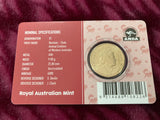 2021 Numbat Mark $1 Carded Coin - ANDA Perth