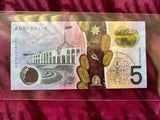 $5 Dollar AA Circulated Note