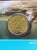 2021 Platypus Mark $1 Carded Coin - ANDA Sydney