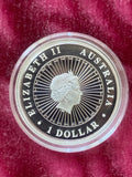 2013 The Pygmy Possum 1 Oz Silver Proof Opal $1 Dollar Coin