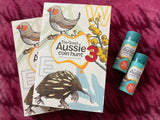 2022 The Great Aussie Coin Hunt 3 Folder & A-Z 26 $1 UNC Coin Set in Sealed Tube
