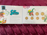 2019 Mr Squiggle 7 Coin Set