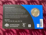 2022 75th Anniversary of the Australian Signals Directorate 50c Carded Coin