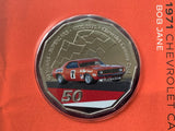2020 Ford Supercars "1971 CHEVROLET CAMARO ZL-1" 50c Carded Coin
