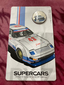 2020 Ford Supercars "1983 MAZDA RX-7" 50c Carded Coin