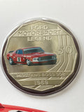 2018 Ford High Octane "1969 MUSTANG BOSS 302 TRANS-AM" 50c Carded Coin