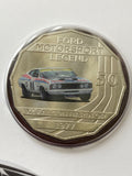 2018 Ford High Octane "1977 XC FALCON HARDTOP" 50c Carded Coin