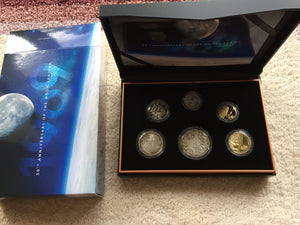 2019 Moon Landing 6 Coin Proof Set