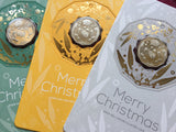 2020 Christmas Decoration 50 Cent 5 Carded Coin Full Set