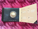 2017 Jupiter 50 Cent Carded Coin from Planetary Set