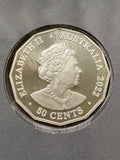 2022 Impressions The Queen's Platinum Jubilee Proof 50c Coin PNC
