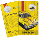 2020 Ford Supercars "1970 HOLDEN HT MONARO GTS 350" 50c Carded Coin