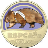 2021 RSPCA 150th Anniversary Wombat $1 Carded Coin