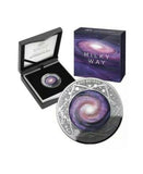2021 Earth and Beyond - The Milky Way $5 Dollar Fine Silver Proof Domed Coin