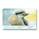 2020 Kookaburra Mob of Roos Privy Mark $1 Carded Coin - ANDA Sydney