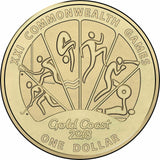 2018 Commonwealth Games $1 Dollar Uncirculated Coin - Type B