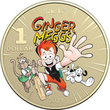 2021 Ginger Meggs $1 2 Coin Set
