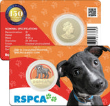 2021 RSPCA 150th Anniversary Horse $1 Carded Coin