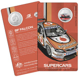 2020 Ford Supercars "2008 FORD BF FALCON" 50c Carded Coin
