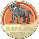 2021 RSPCA 150th Anniversary Dog $1 Carded Coin