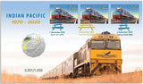 2020 Indian Pacific Railway 50 Years 50c PNC