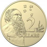 1988 Aboriginal Elder $2 Dollar Uncirculated Coin